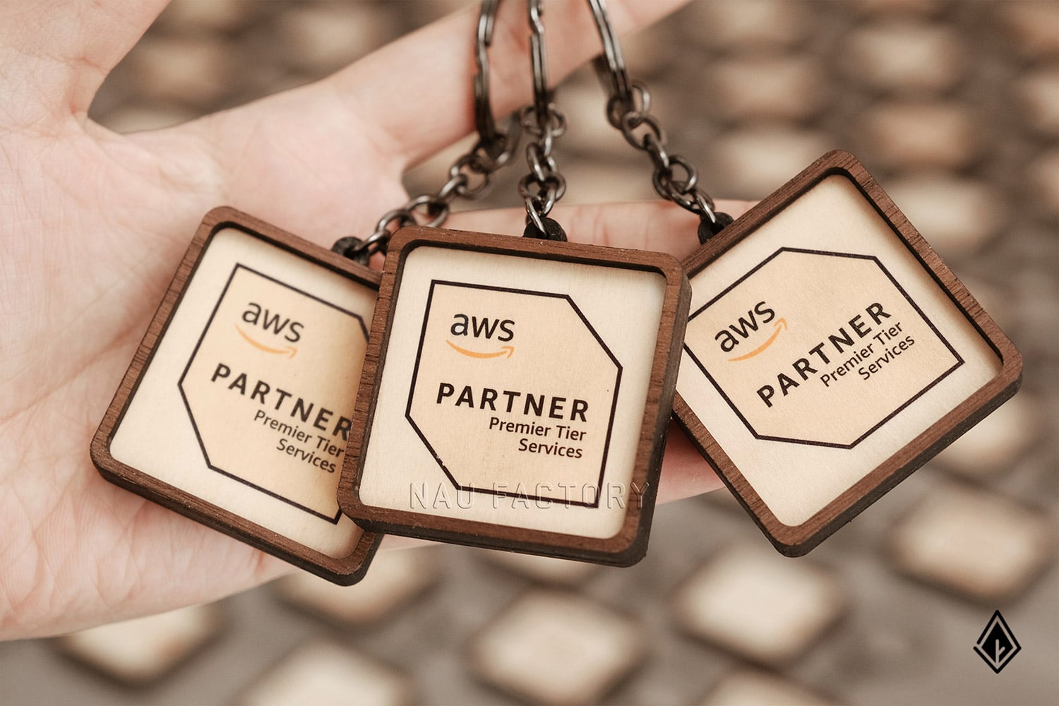 set lịch vạn niên và móc khóa gỗ