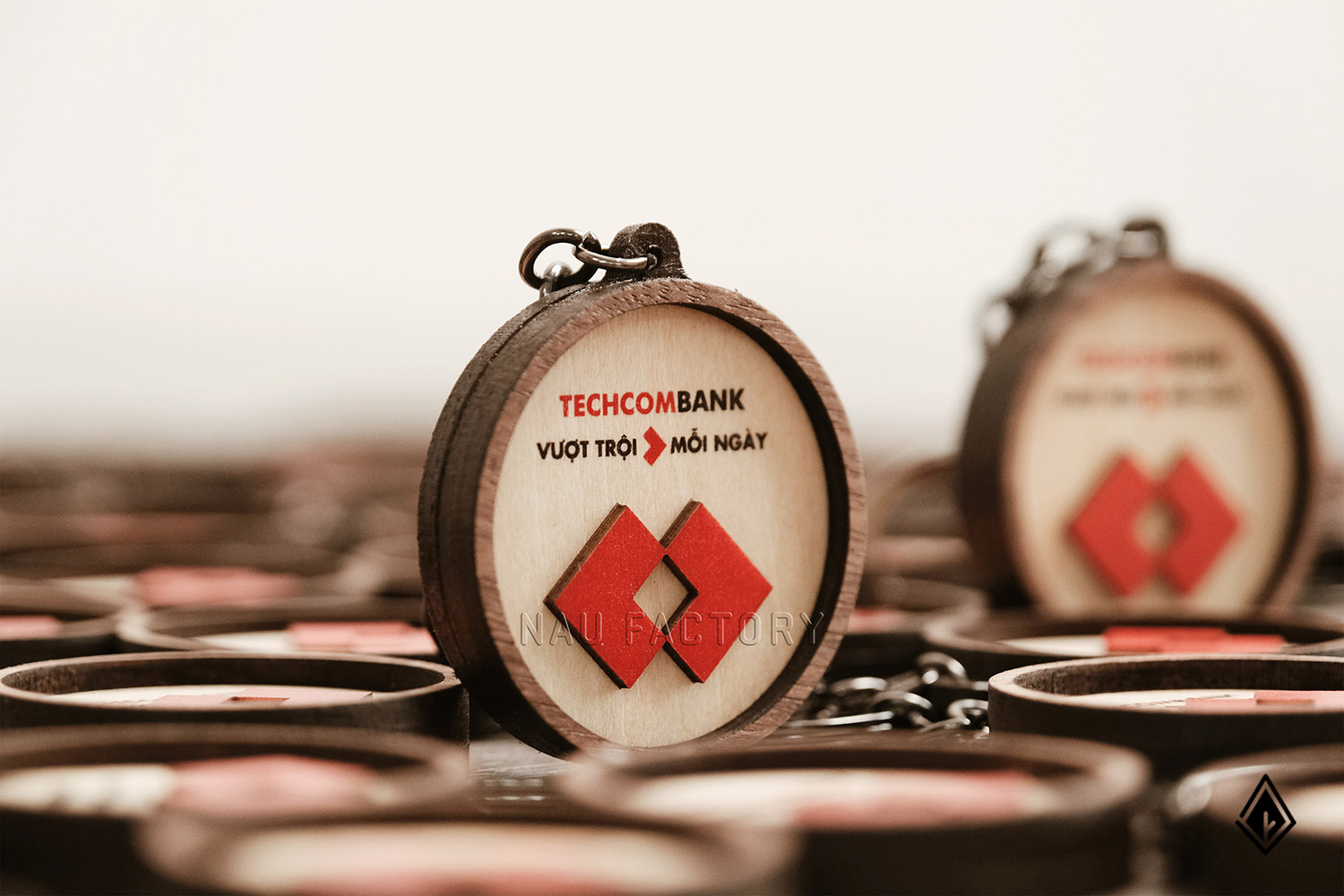 móc khóa gỗ