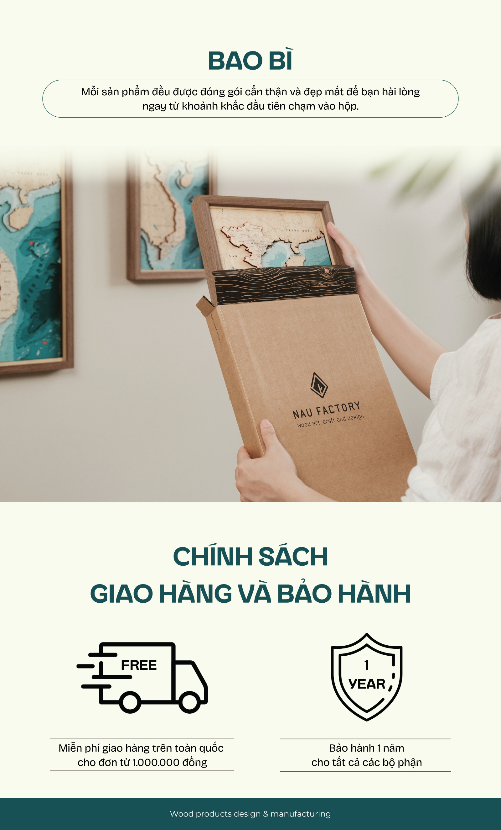 Tranh gỗ 3D bản đồ Việt Nam bản đặc biệt 6 tầng gỗ