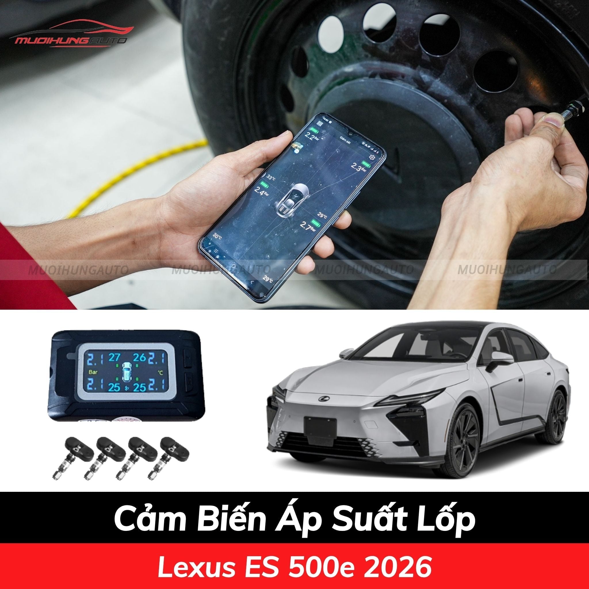 Tổng Hợp Phụ Kiện Cần Thiết Cho Xe Lexus ES 500e 2026