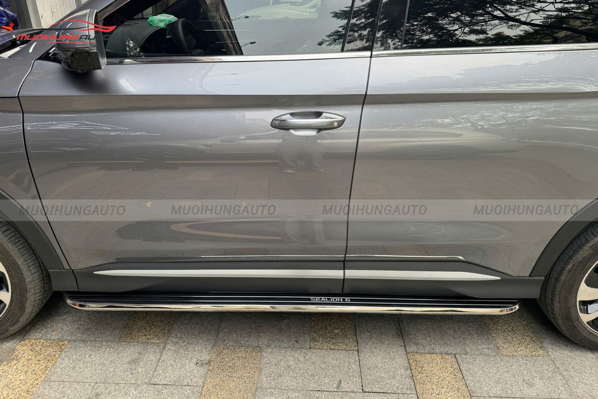 Bệ bước chân ô tô BYD Sealion 6