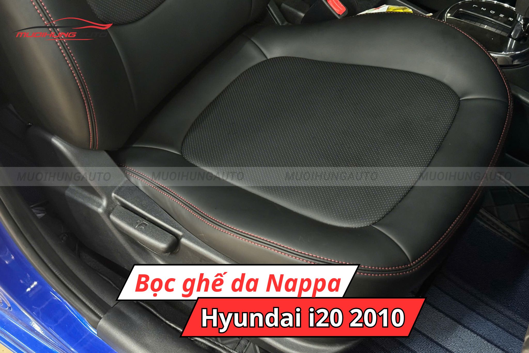 Bọc da Nappa Hyundai i20 2010