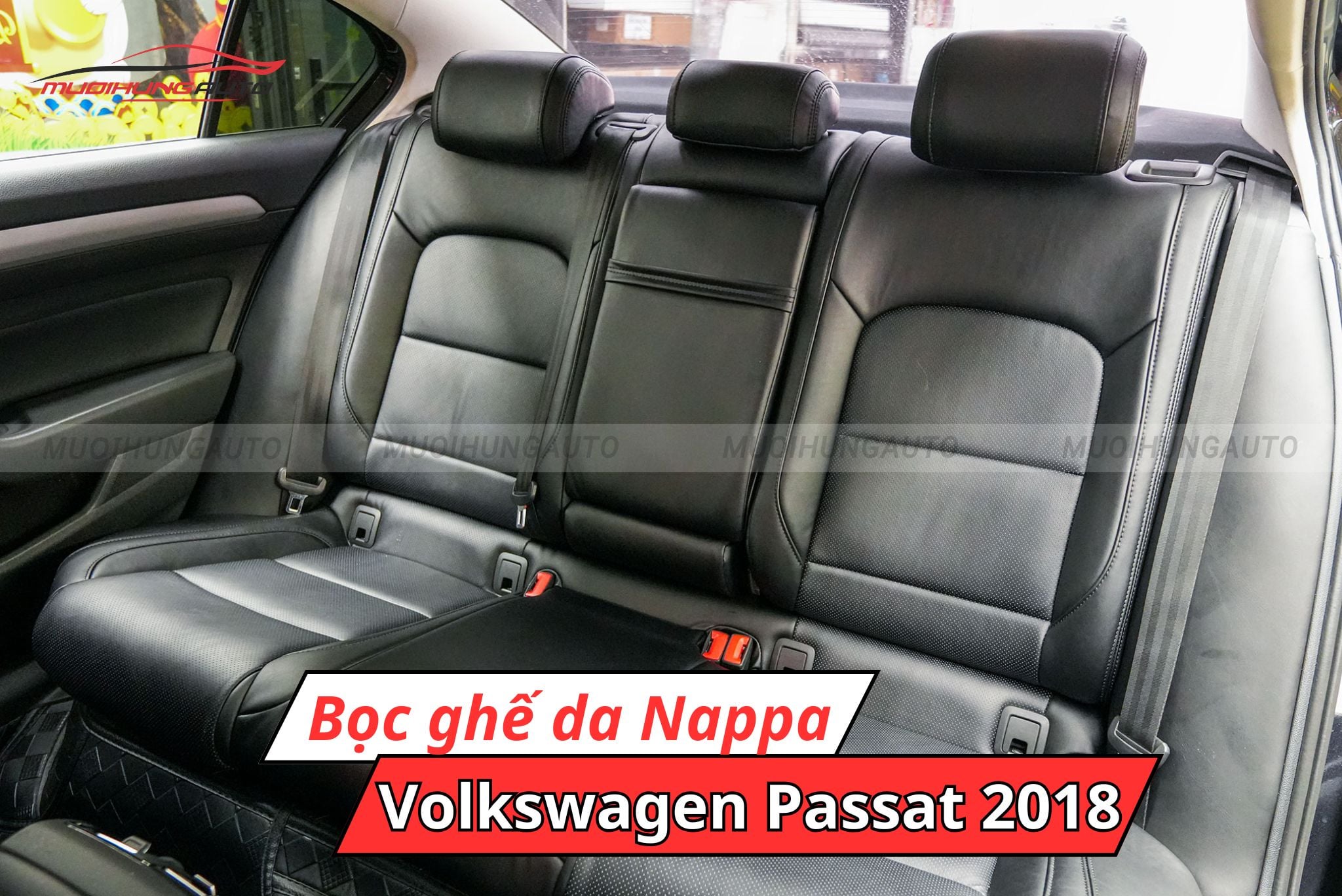 Bọc da Nappa ô tô Volkswagen Passat 2018