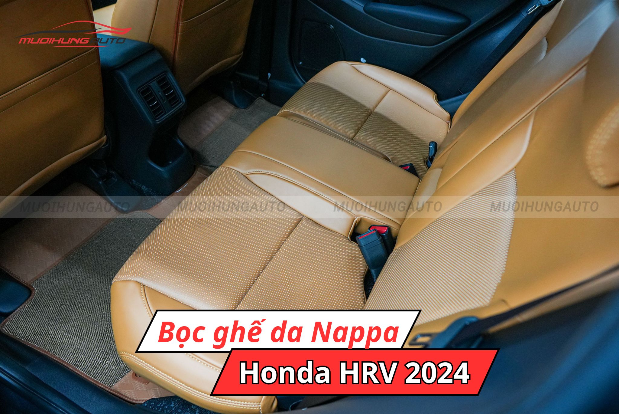 Bọc ghế da Nappa cho Honda HRV 2024
