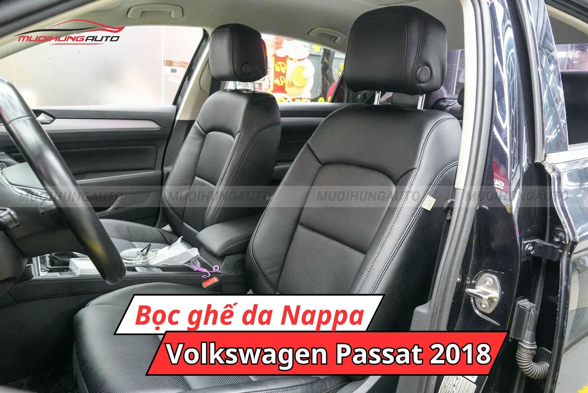 Bọc ghế da Nappa Volkswagen Passat 2018