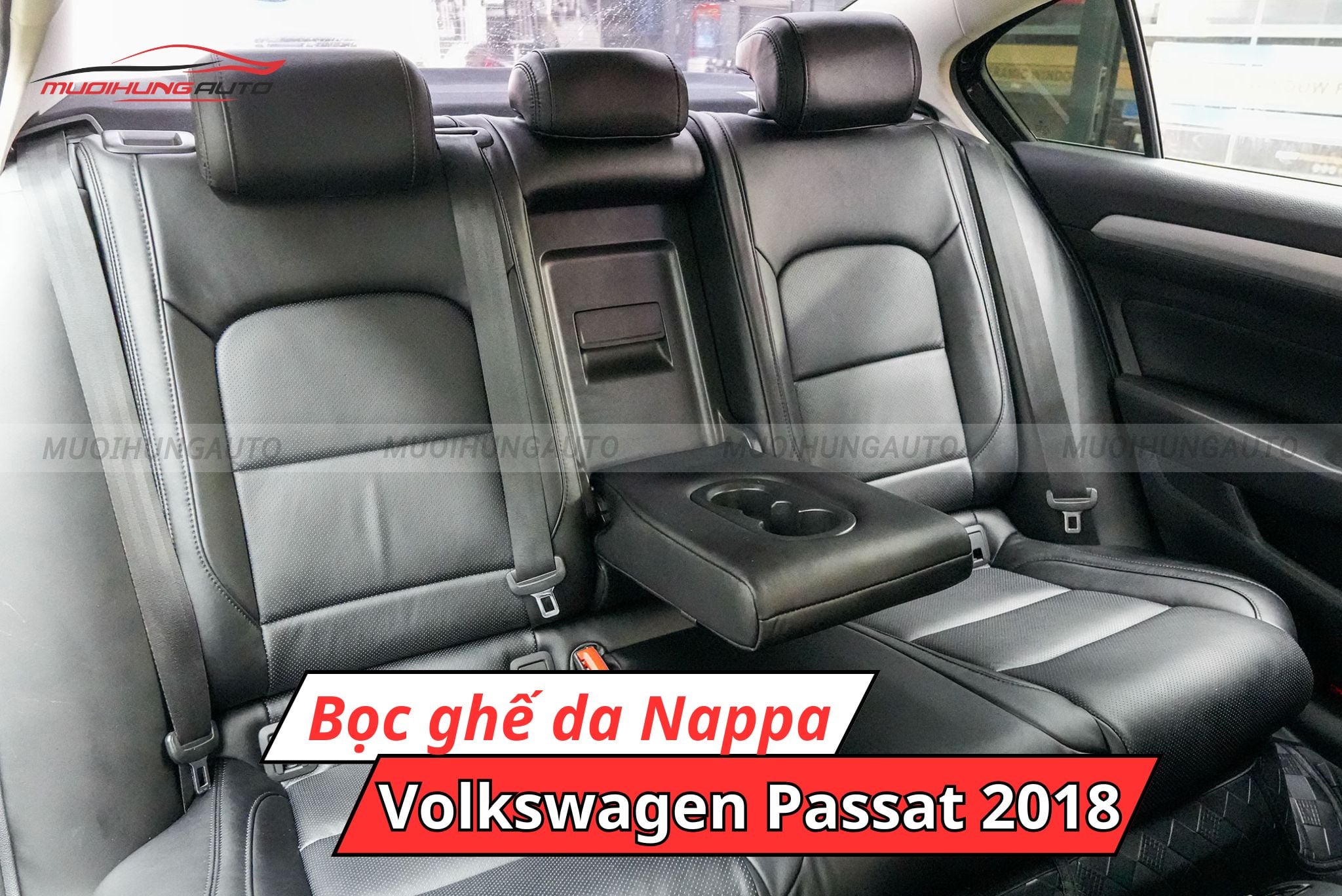 Bọc ghế da Nappa xe Volkswagen Passat 2018