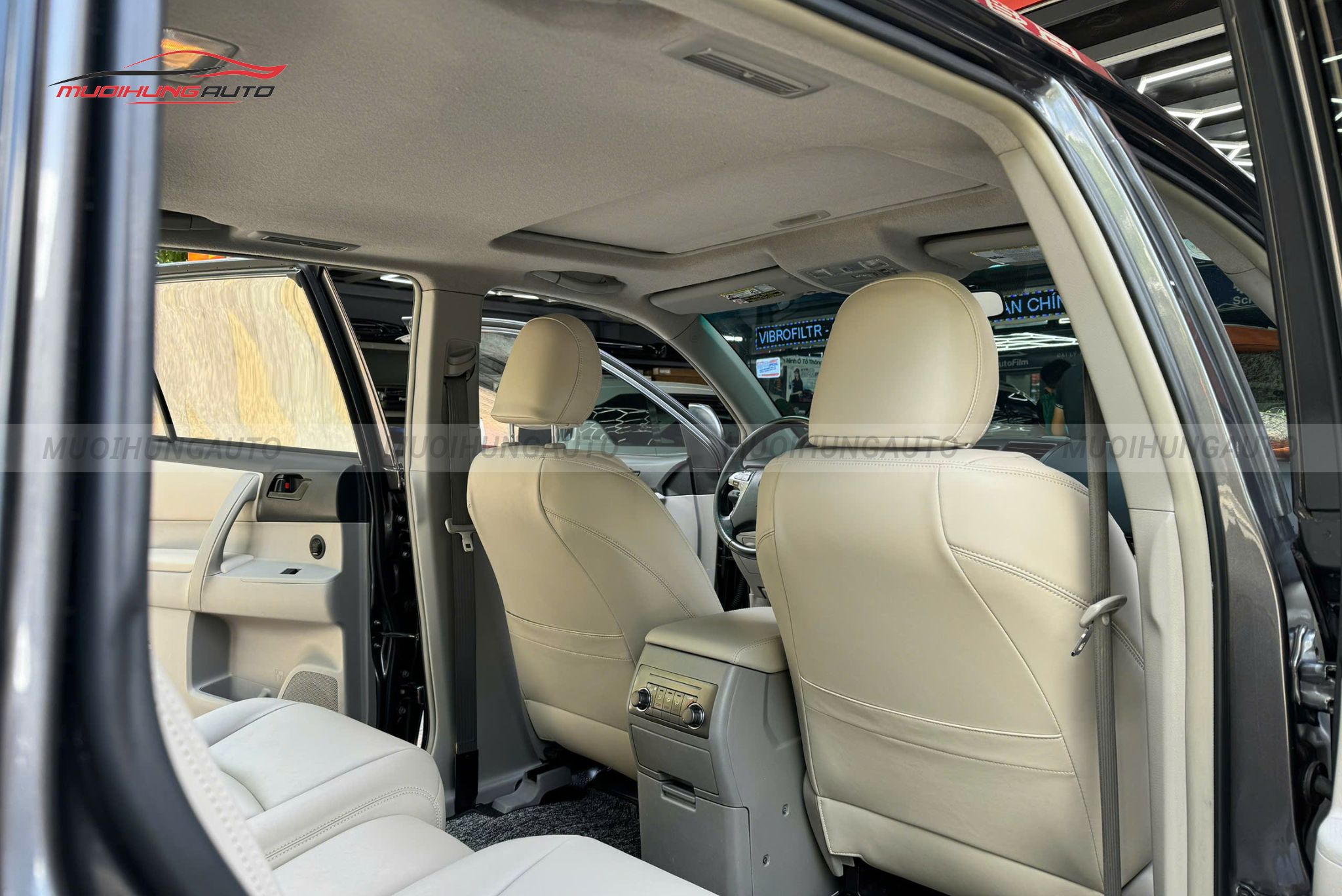 Bọc ghế da ô tô Highlander 2011