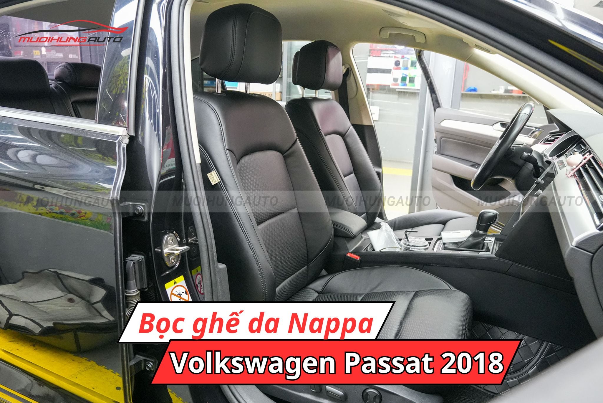 Bọc ghế da ô tô Nappa Volkswagen Passat 2018