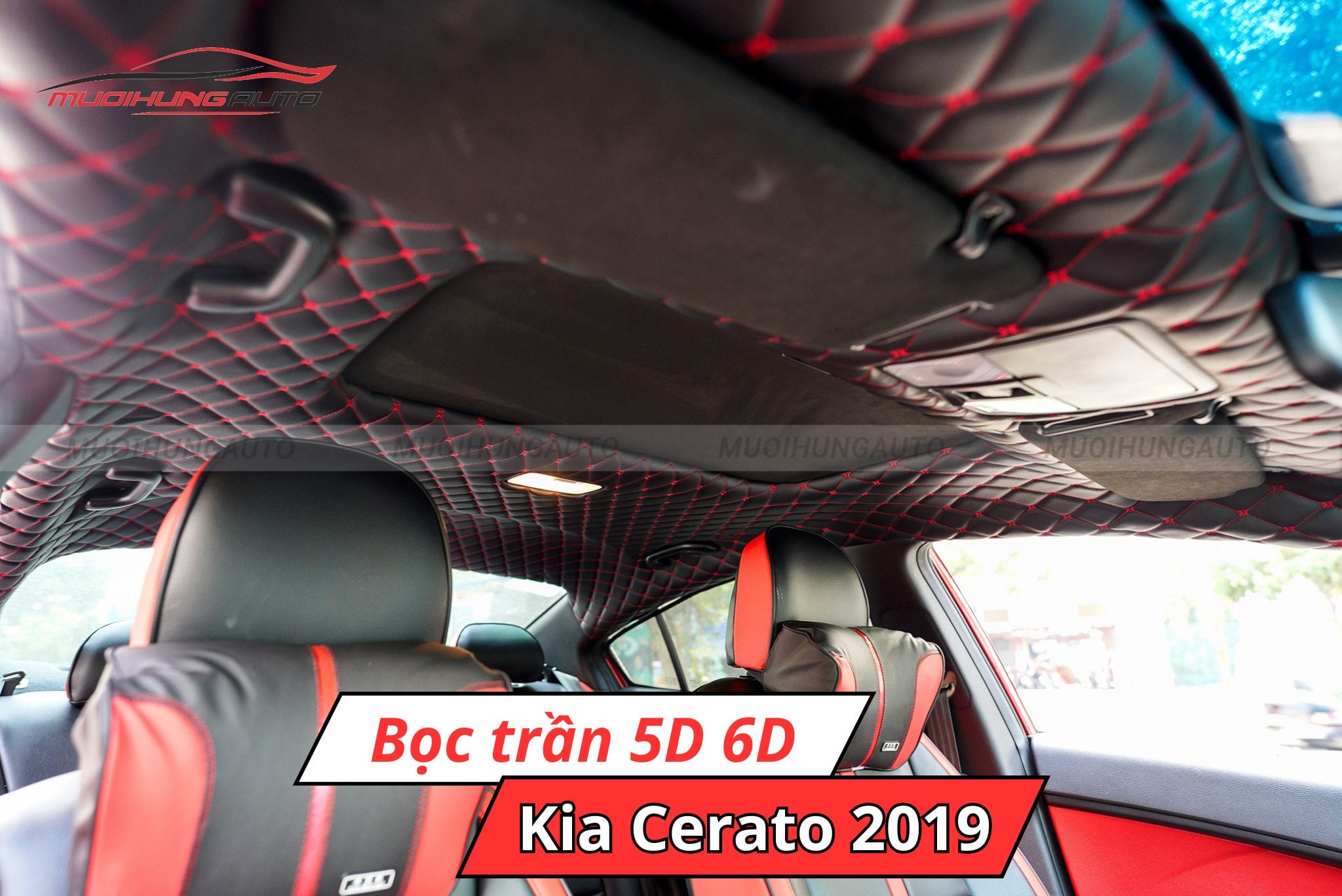 Bọc trần 5D 6D cho ô tô Kia Cerato 2019