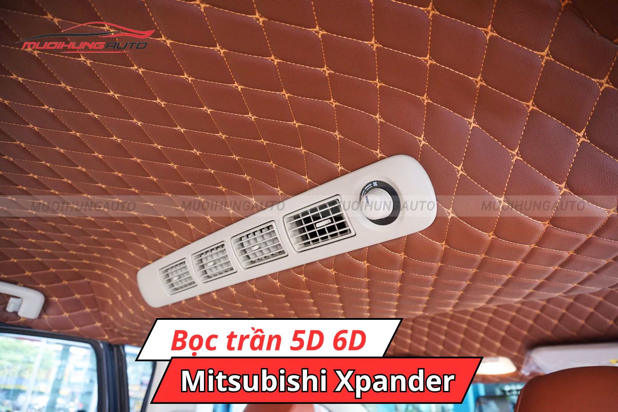 Bọc trần 5D 6D cho ô tô Mitsubishi Xpander