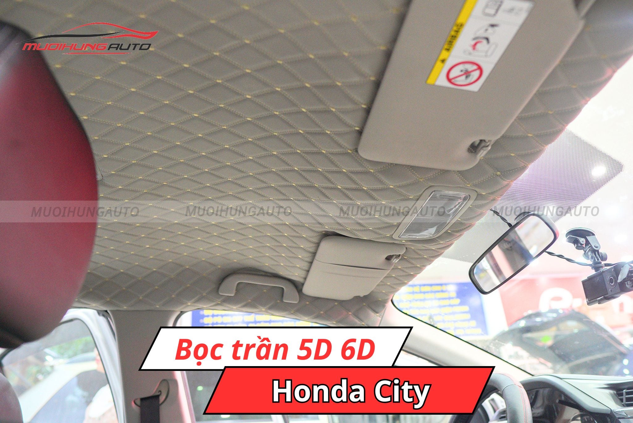 Bọc trần 5D 6D Honda City