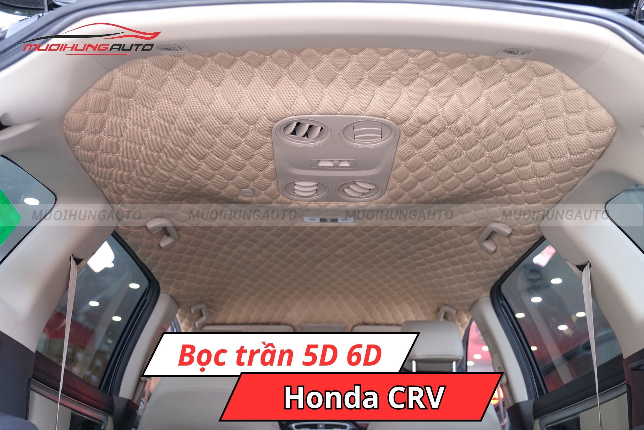 Bọc trần 5D 6D ô tô Honda CRV