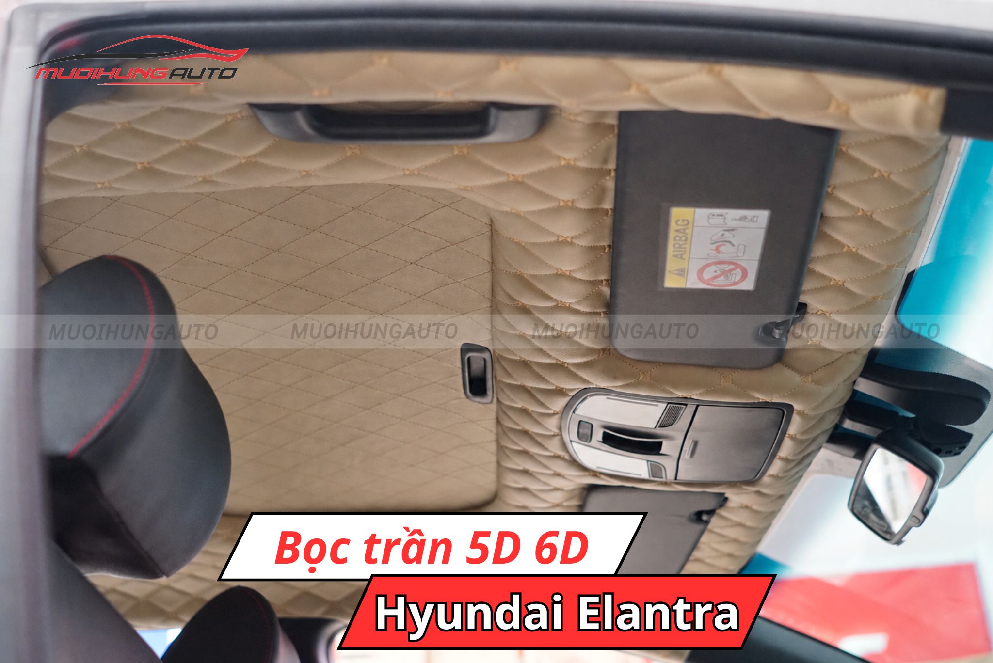 Bọc trần 5D 6D ô tô Hyundai Elantra