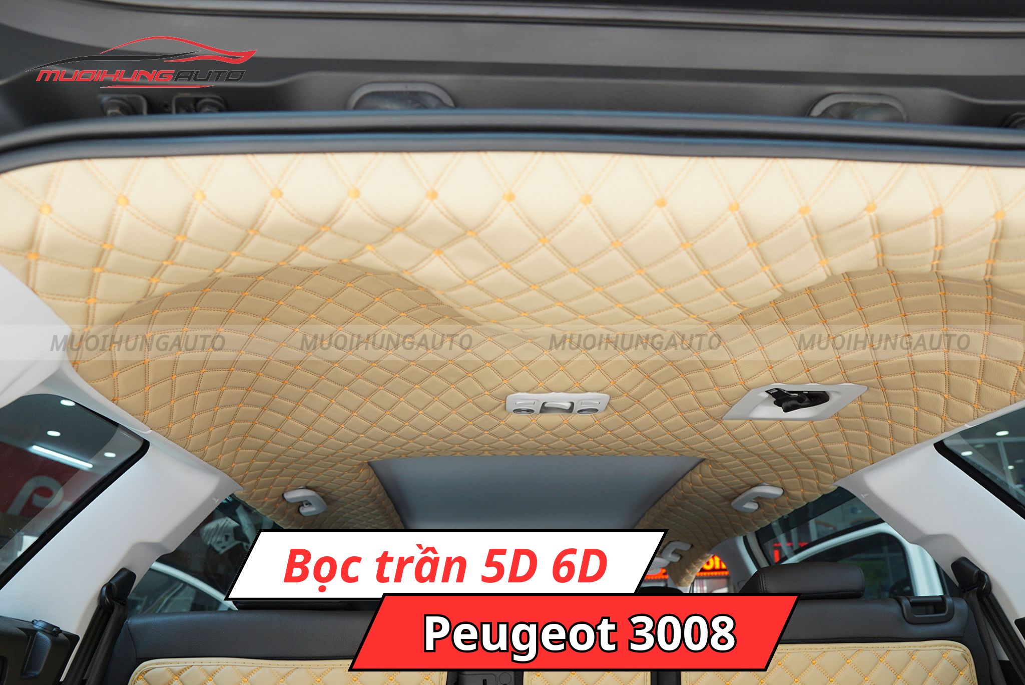 Bọc trần 5D 6D ô tô Peugeot 3008