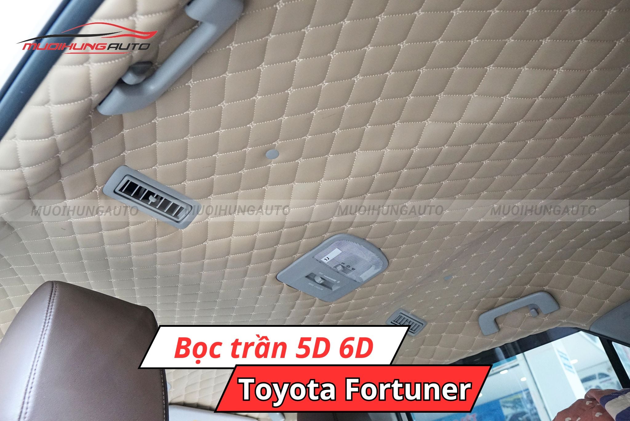 Bọc trần 5D 6D Toyota Fortuner