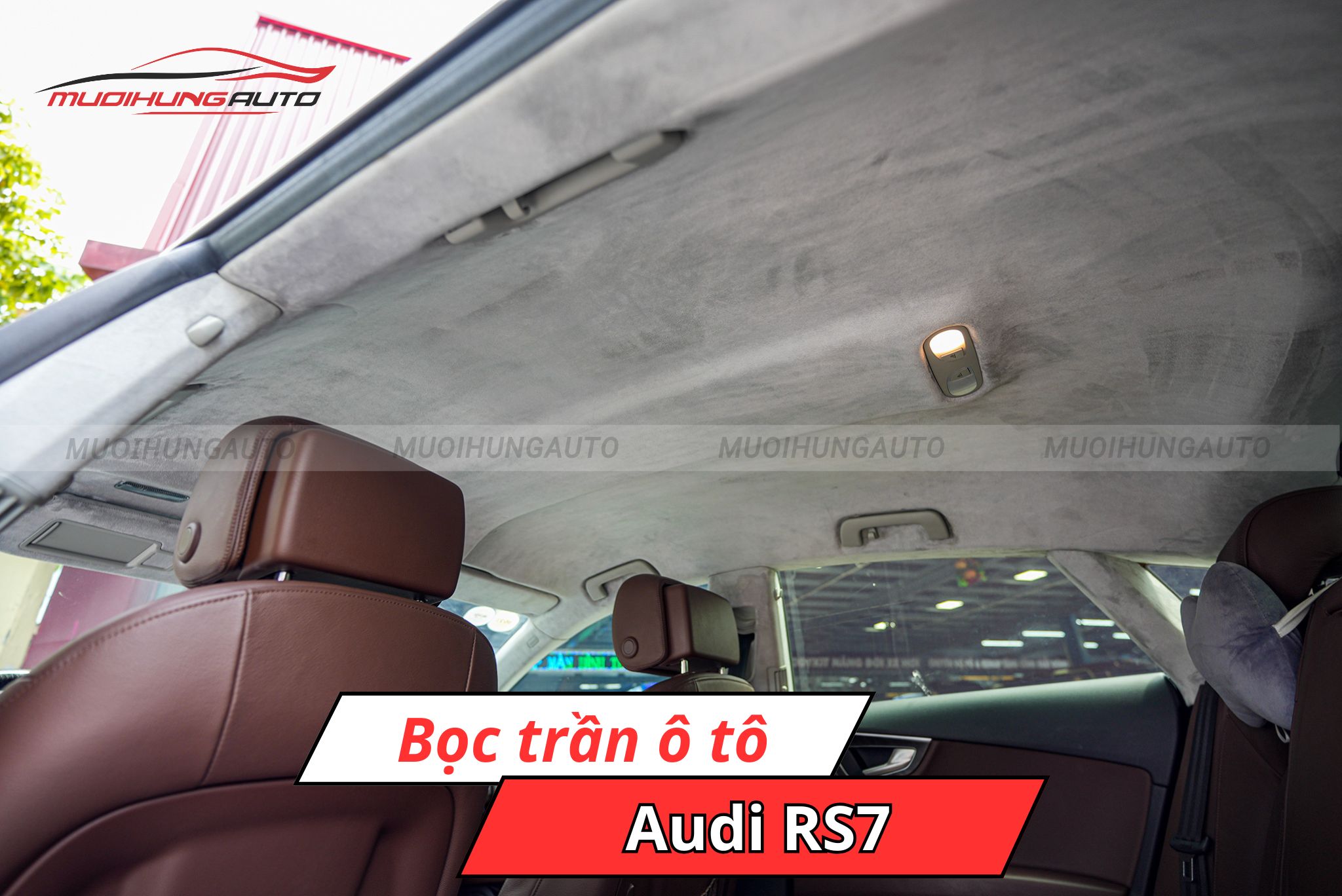 Bọc trần cho ô tô Audi RS7
