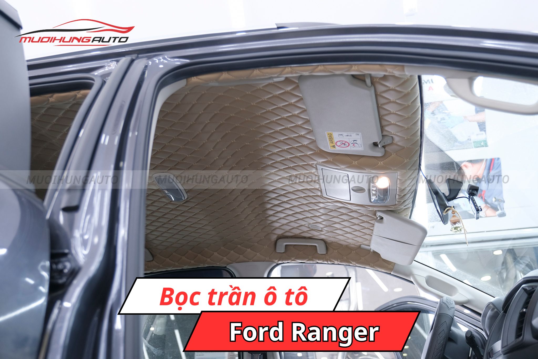 Bọc trần cho ô tô Ford Ranger