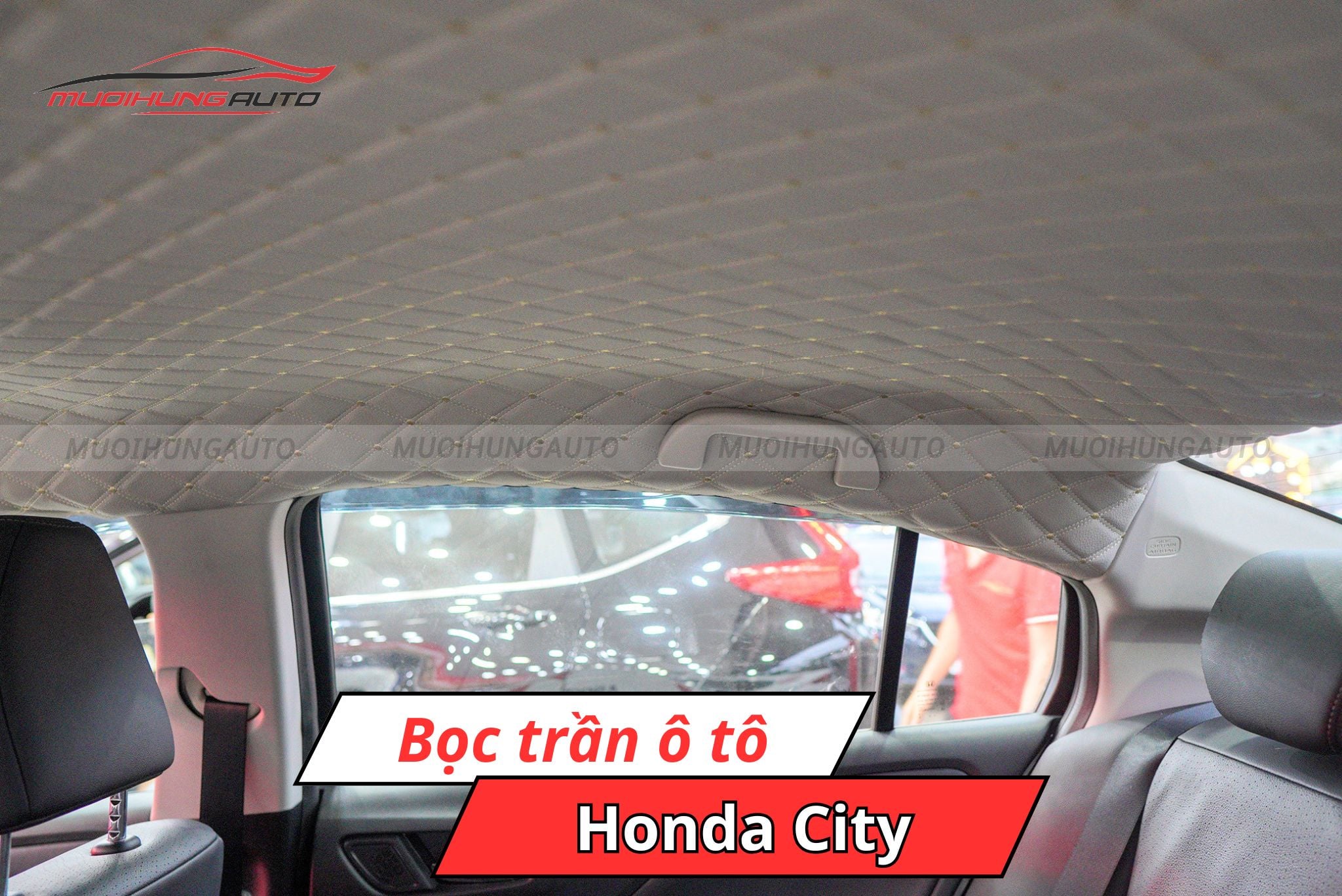 Bọc trần cho ô tô Honda City