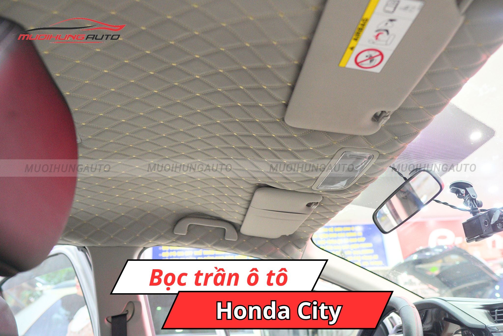 Bọc trần cho xe Honda City