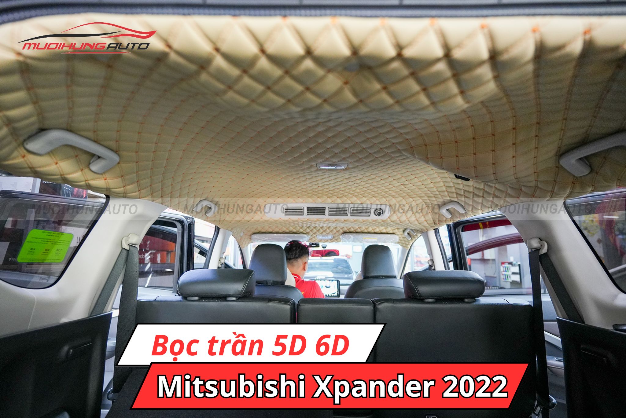 Bọc trần da 5D 6D Mitsubishi Xpander 2022