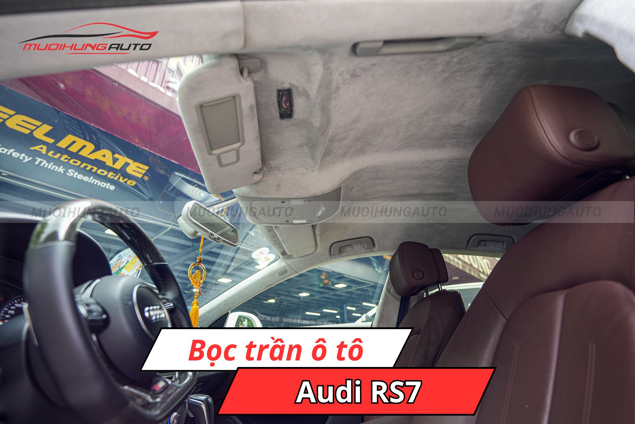 Bọc trần ô tô Audi RS7