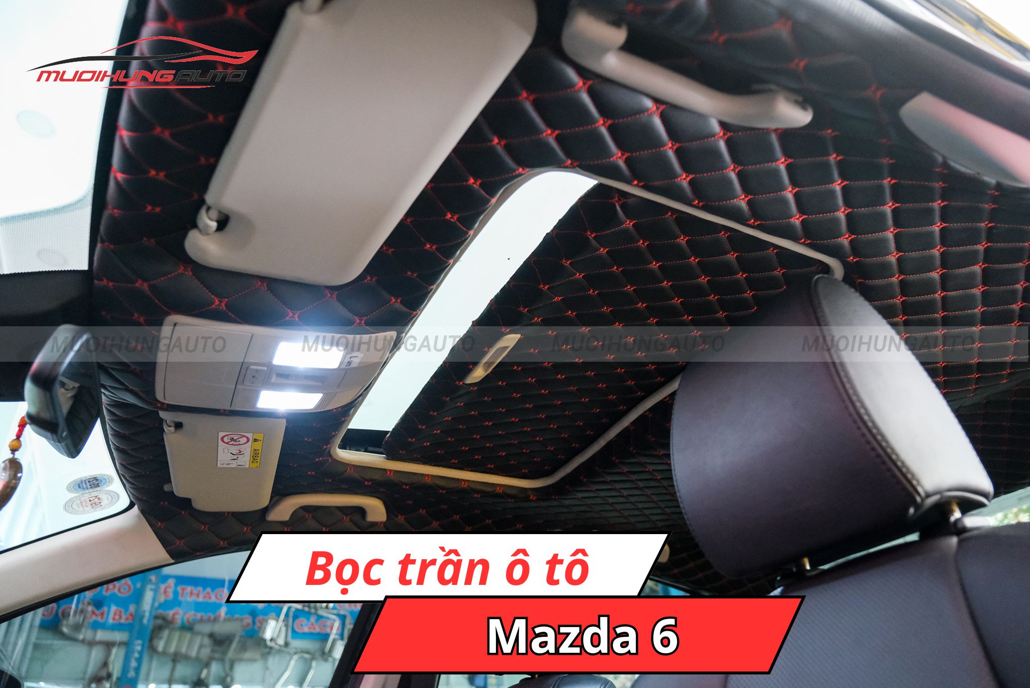 Bọc trần ô tô Mazda 6