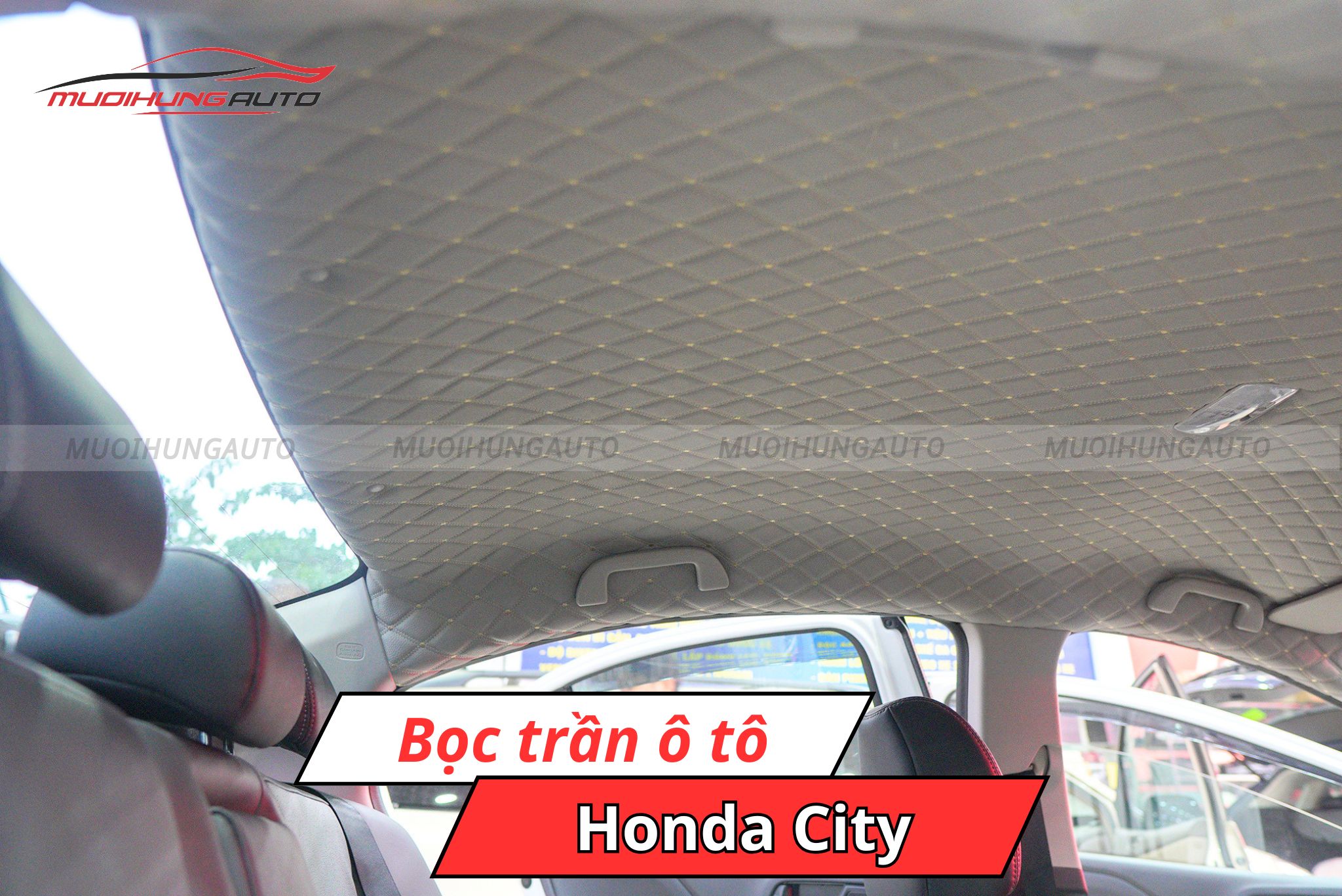 Bọc trần xe hơi Honda City