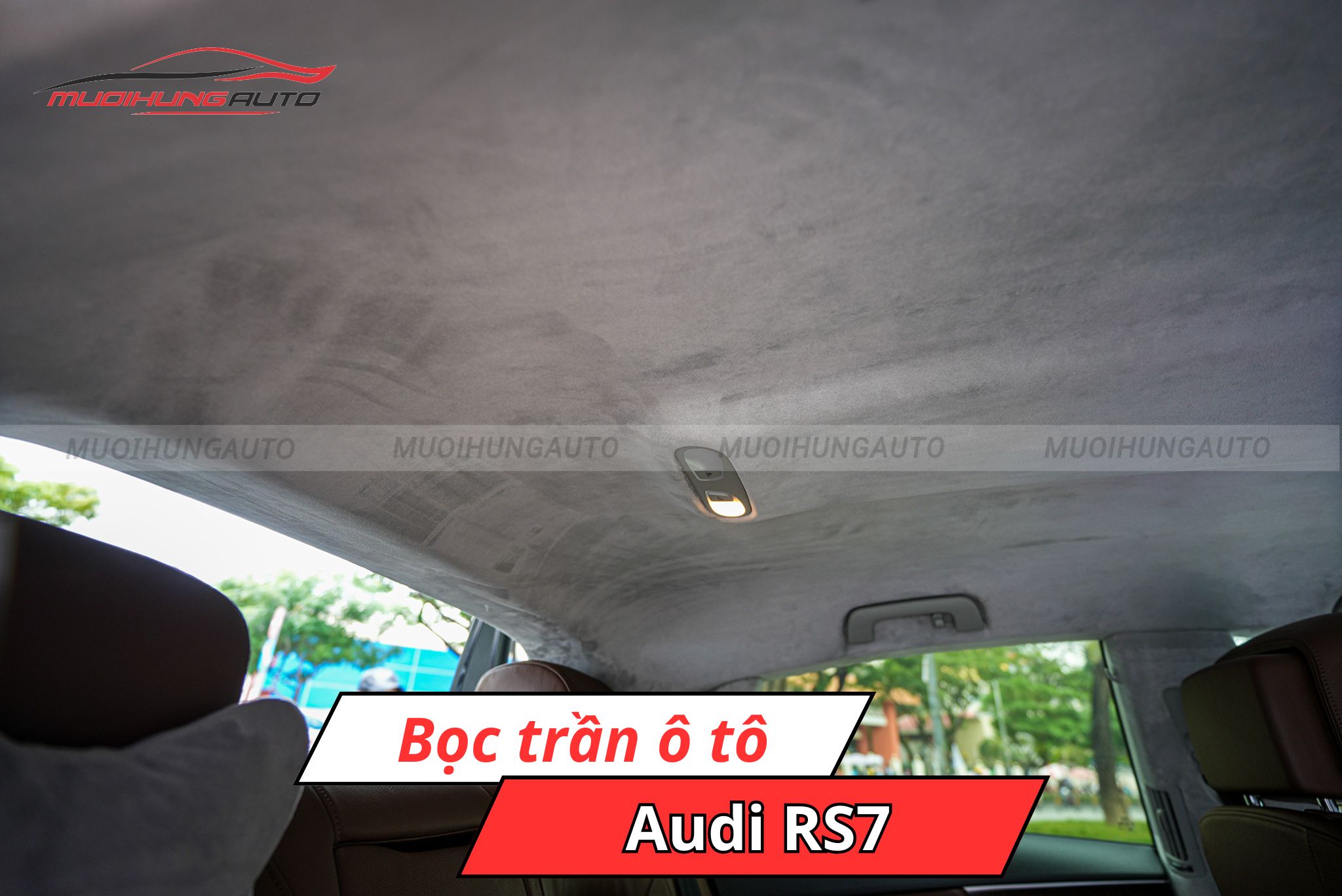 Bọc trần xe ô tô Audi RS7
