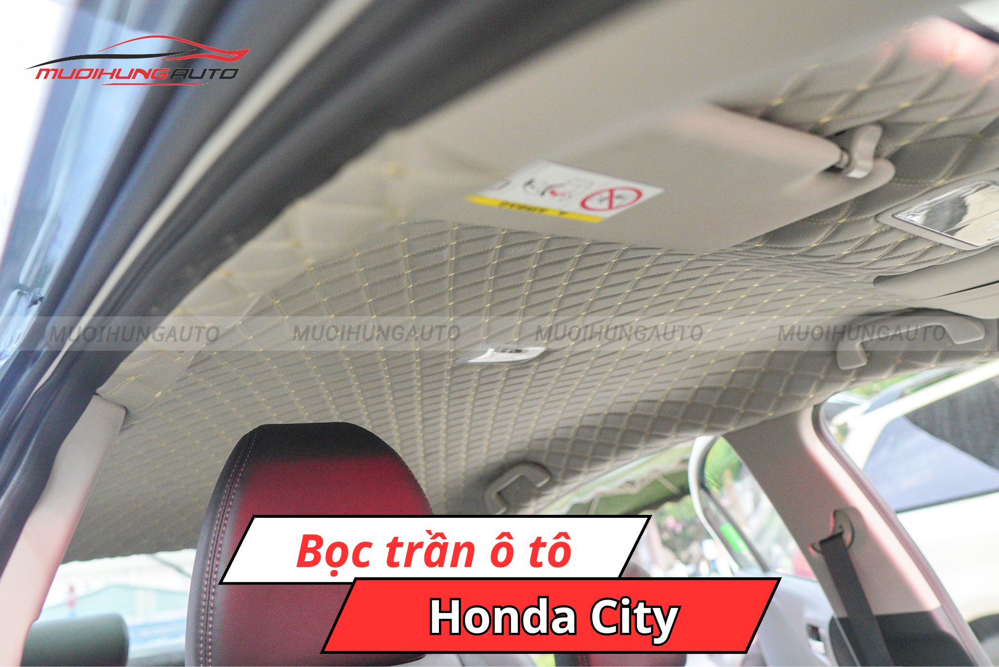 Bọc trần xe ô tô Honda City