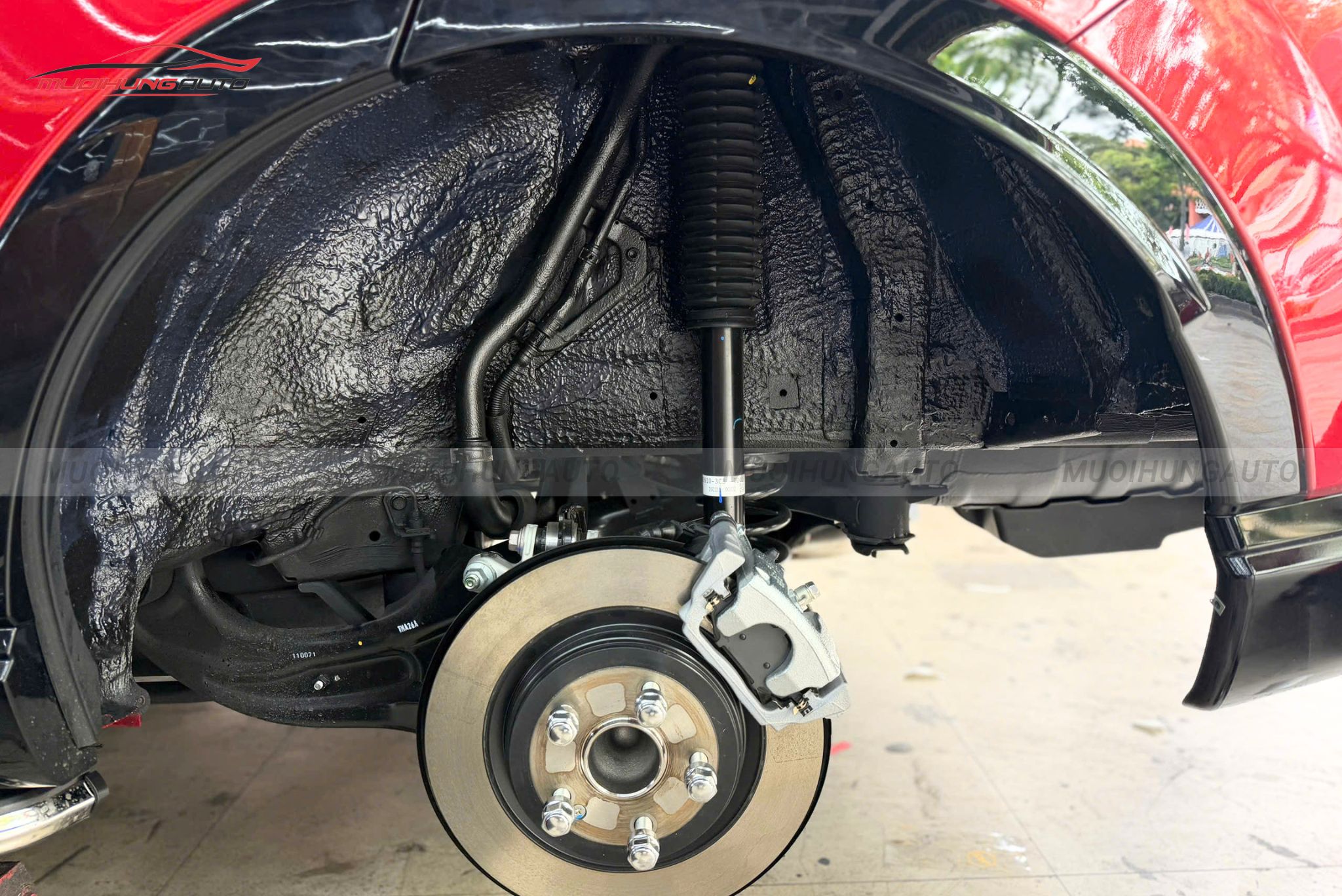 Cách âm chống ồn hốc bánh cho xe Honda CRV 2026