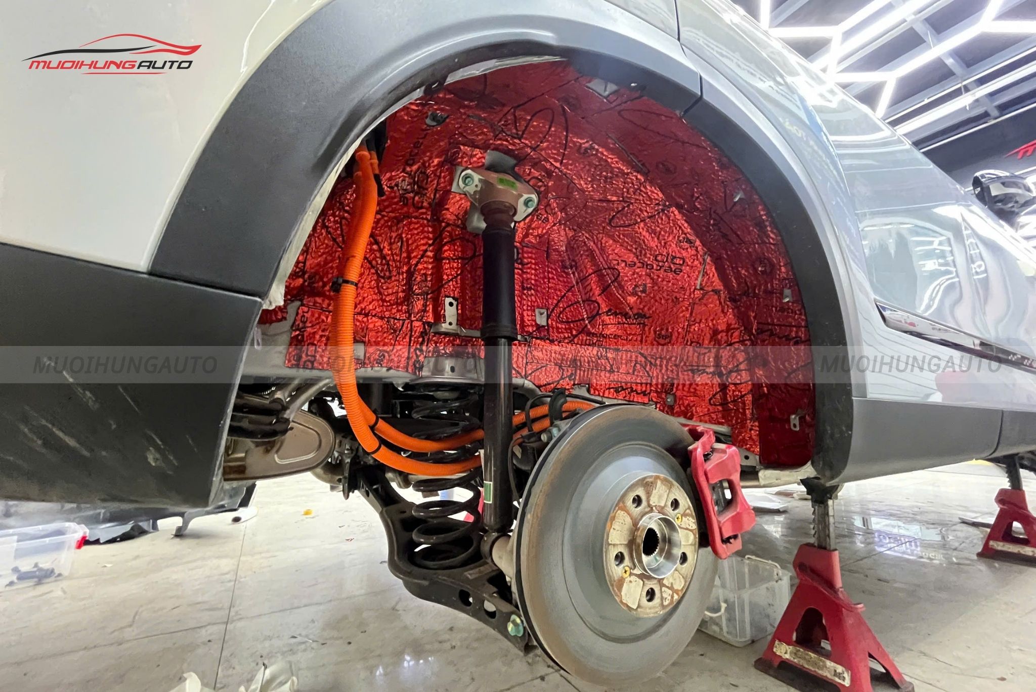 Cách âm chống ồn hốc bánh Jaecoo J7 2026