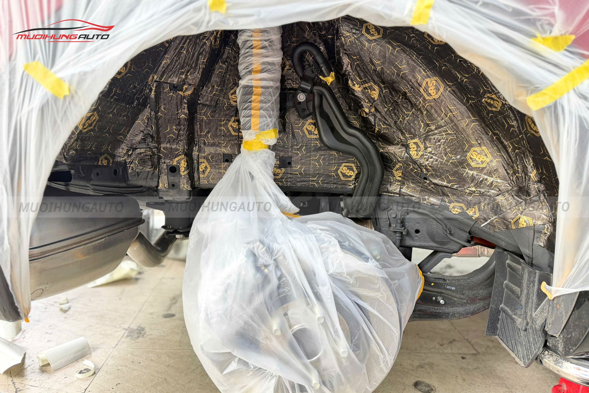 Cách âm hốc bánh xe Honda CRV 2026