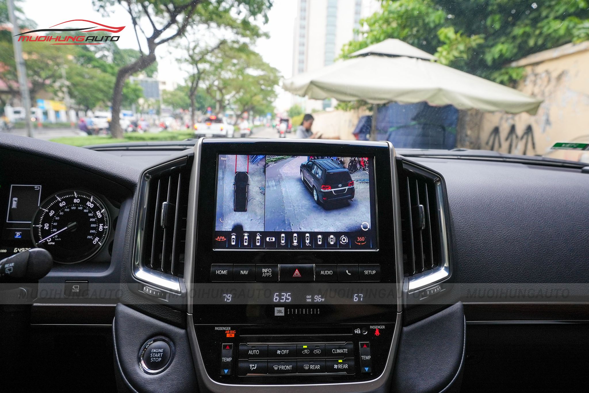 Camera 360 cho xe Toyota Land Cruiser 2016