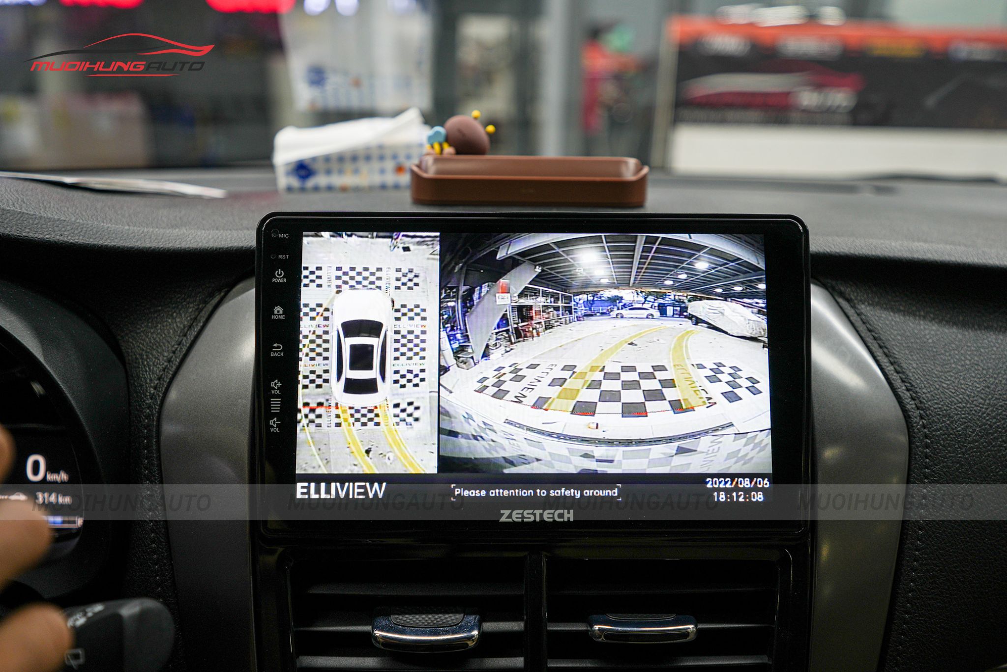 Camera 360 cho xe Toyota Yaris