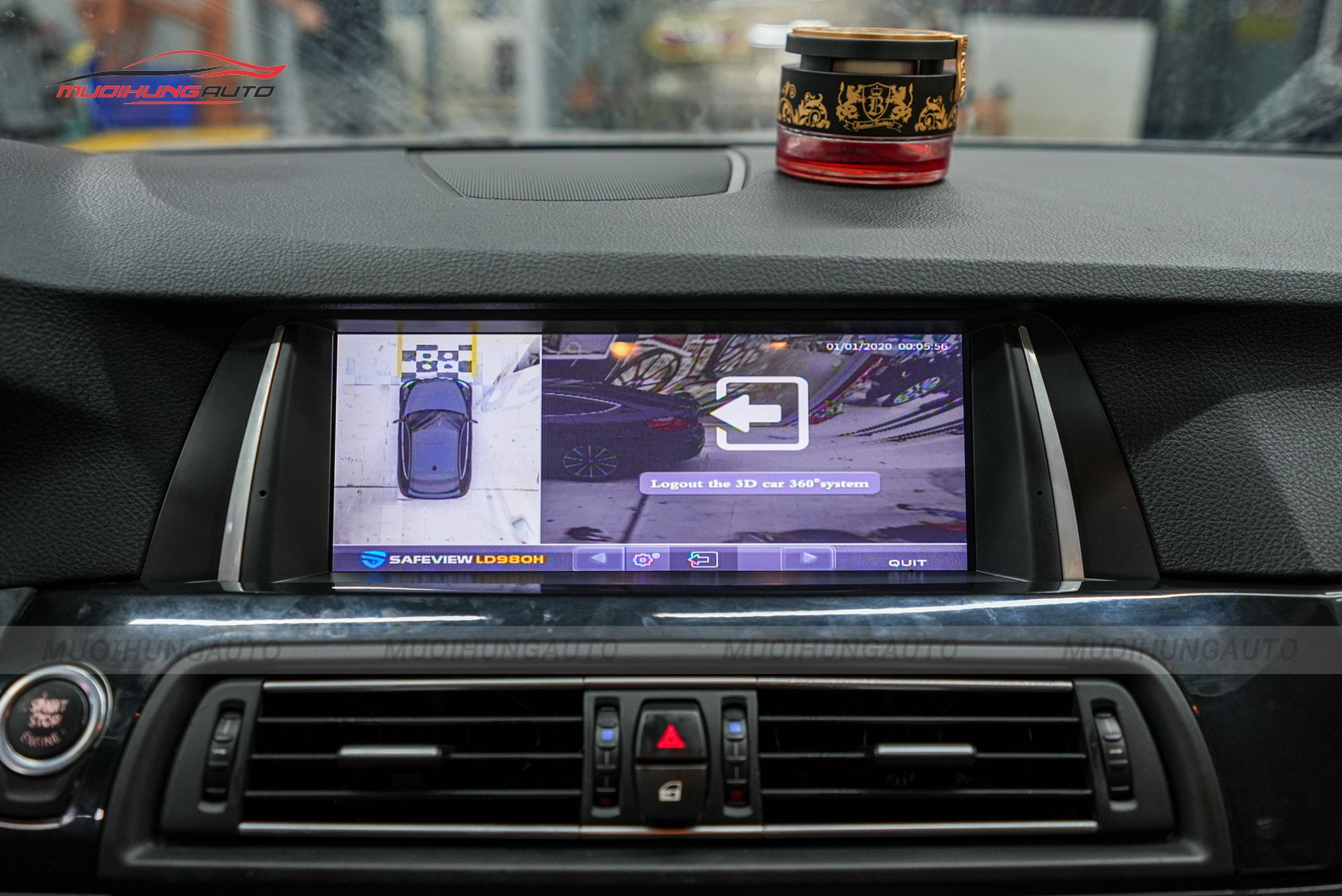 Camera 360 độ cho BMW 523i