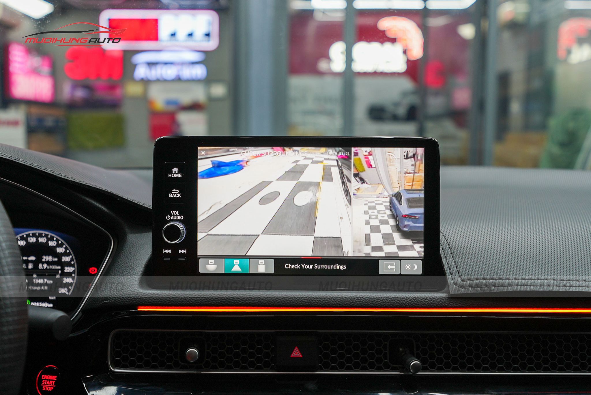 Camera 360 độ cho Honda Civic 2023