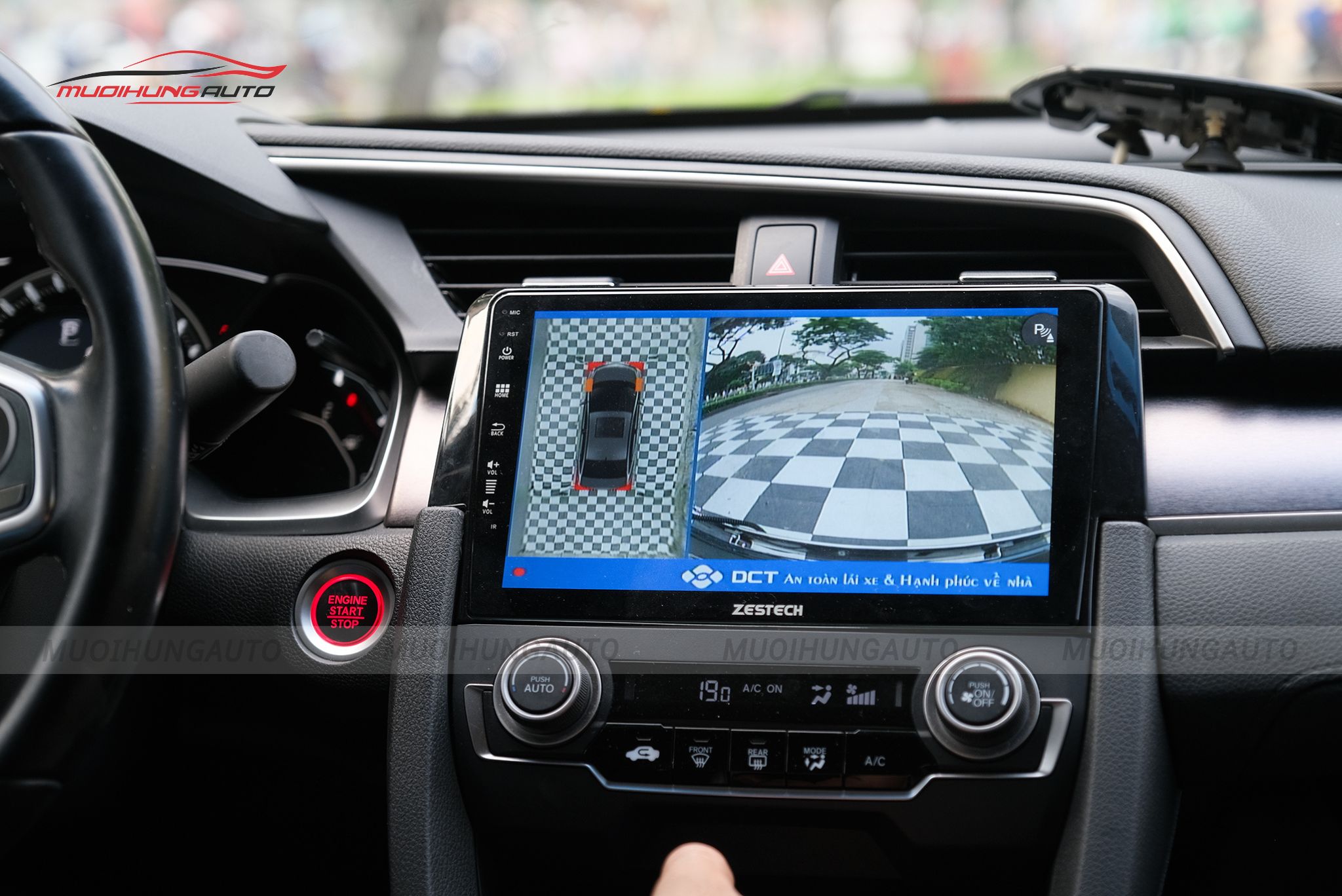 Camera 360 độ cho Honda Civic