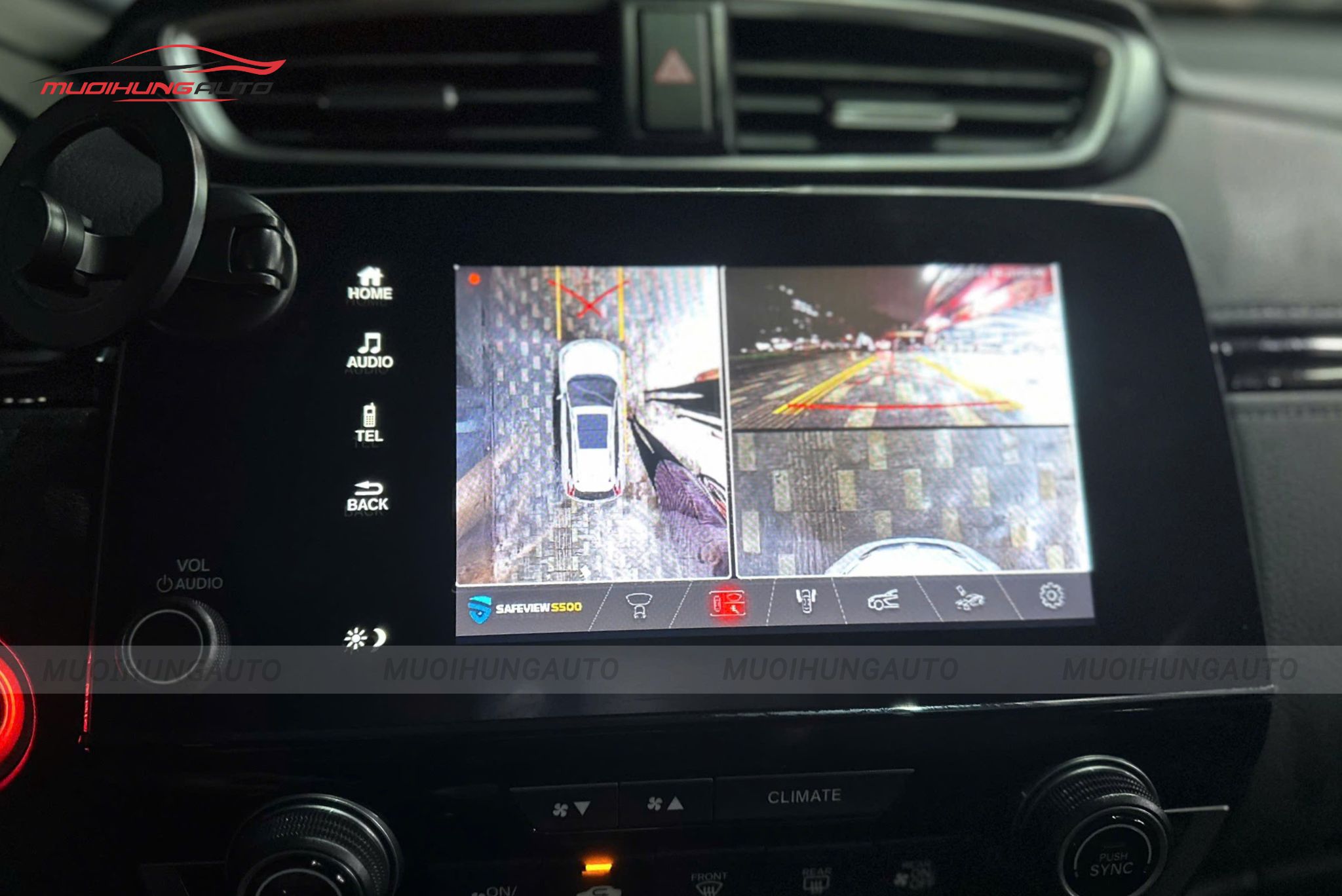 Camera 360 độ cho Honda CRV 2022