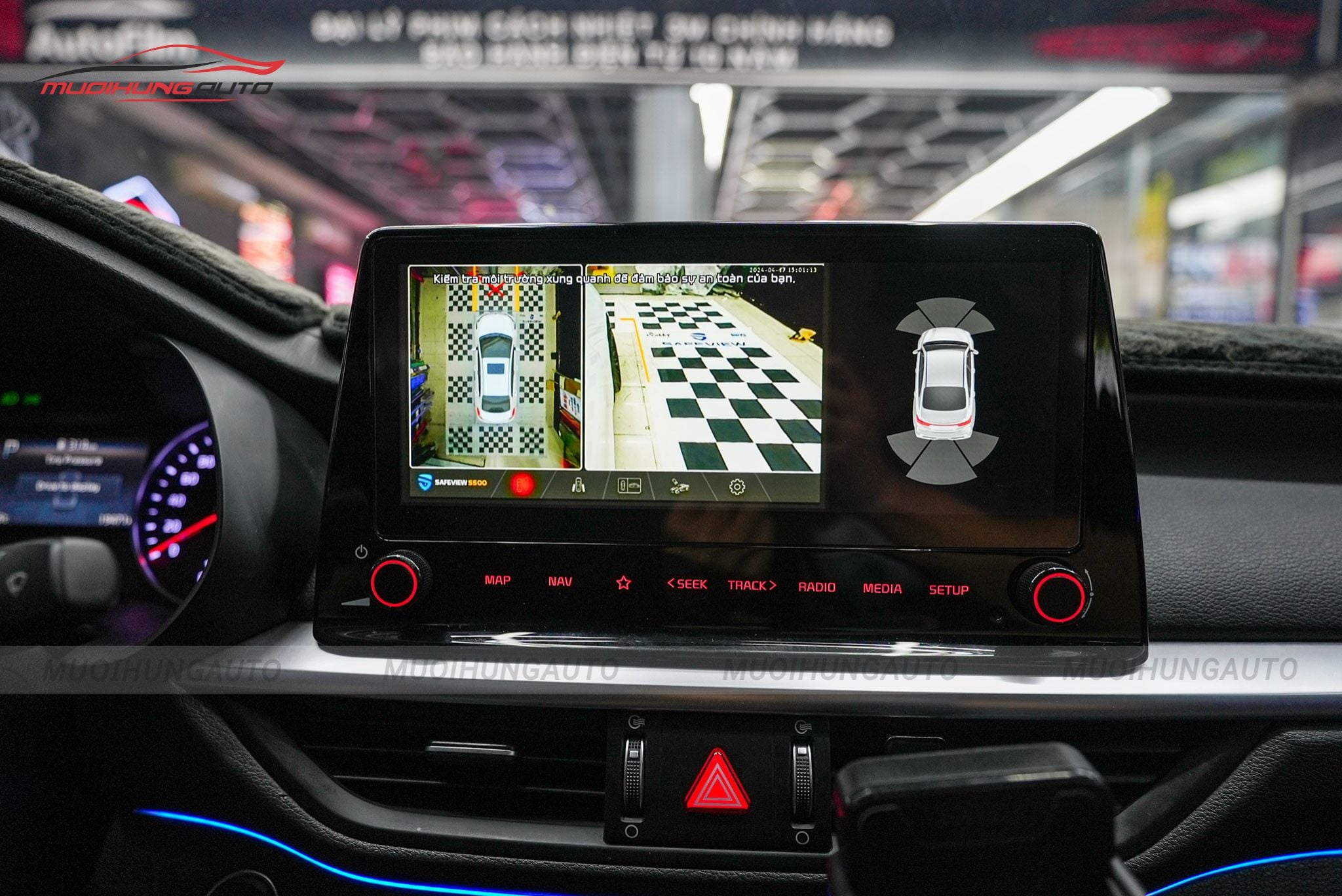 Camera 360 độ cho Kia K3 2024