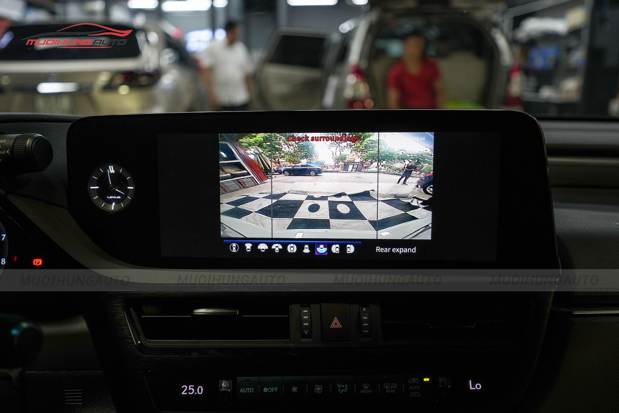 Camera 360 độ cho Lexus ES250 2021