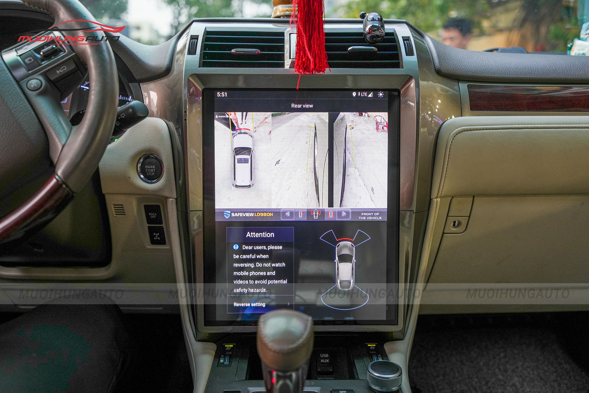 Camera 360 độ cho Lexus GX460