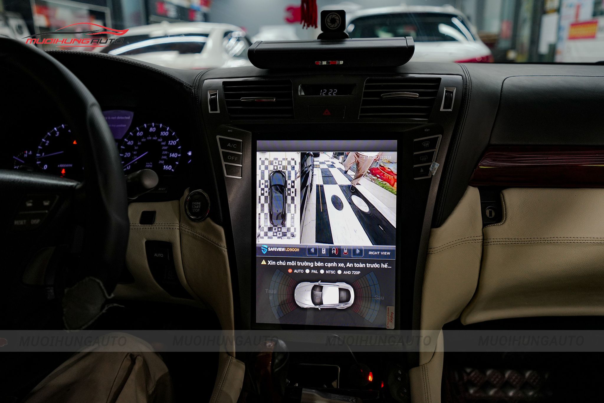 Camera 360 độ cho Lexus LS460L 2018