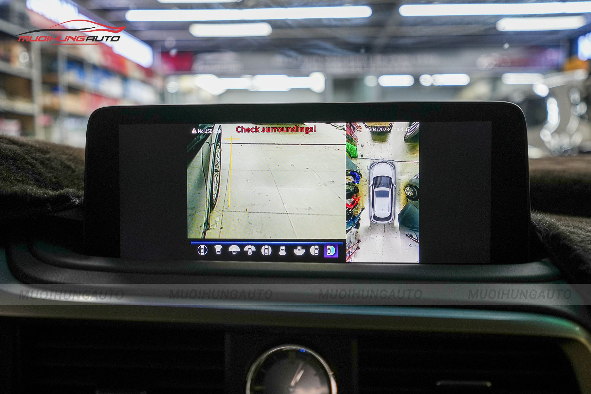 Camera 360 độ cho Lexus RX300 2020