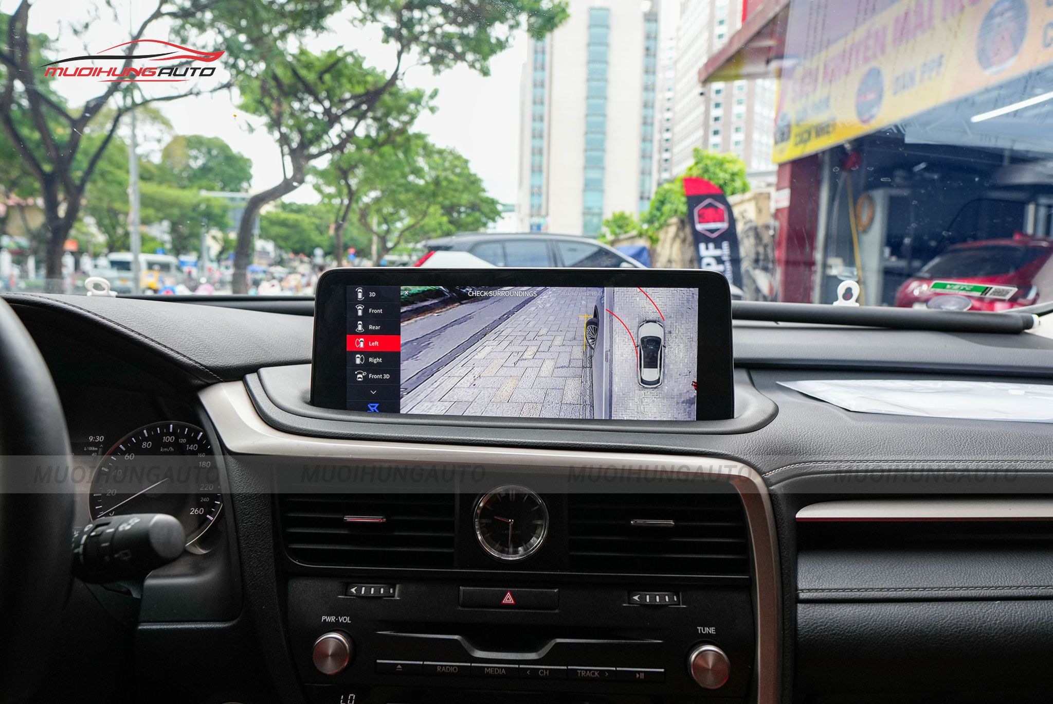 Camera 360 độ cho Lexus RX350 2022