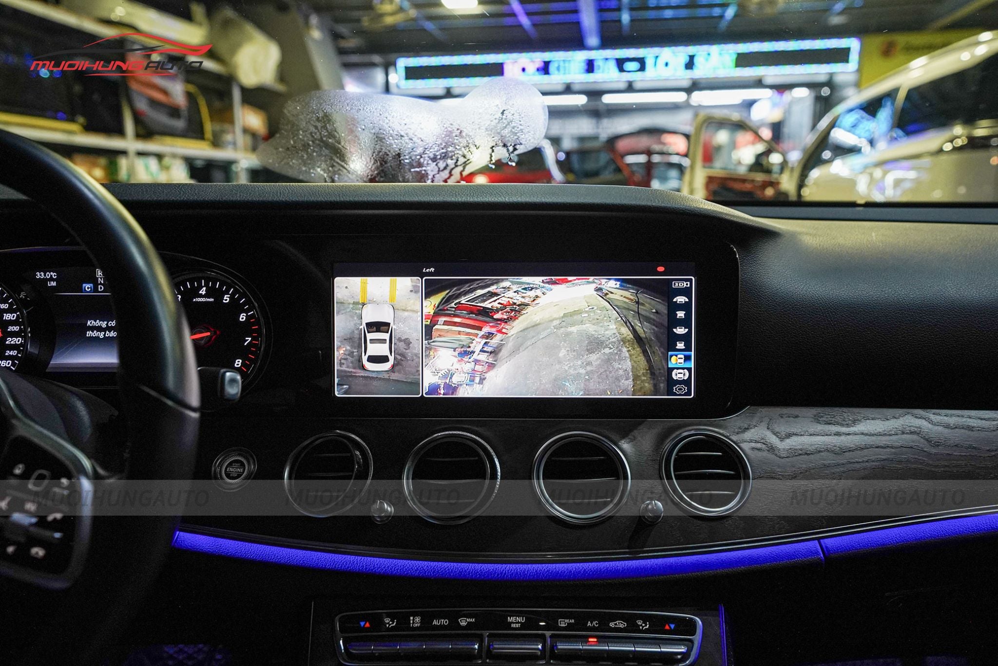 Camera 360 độ cho Mercedes E200 2020