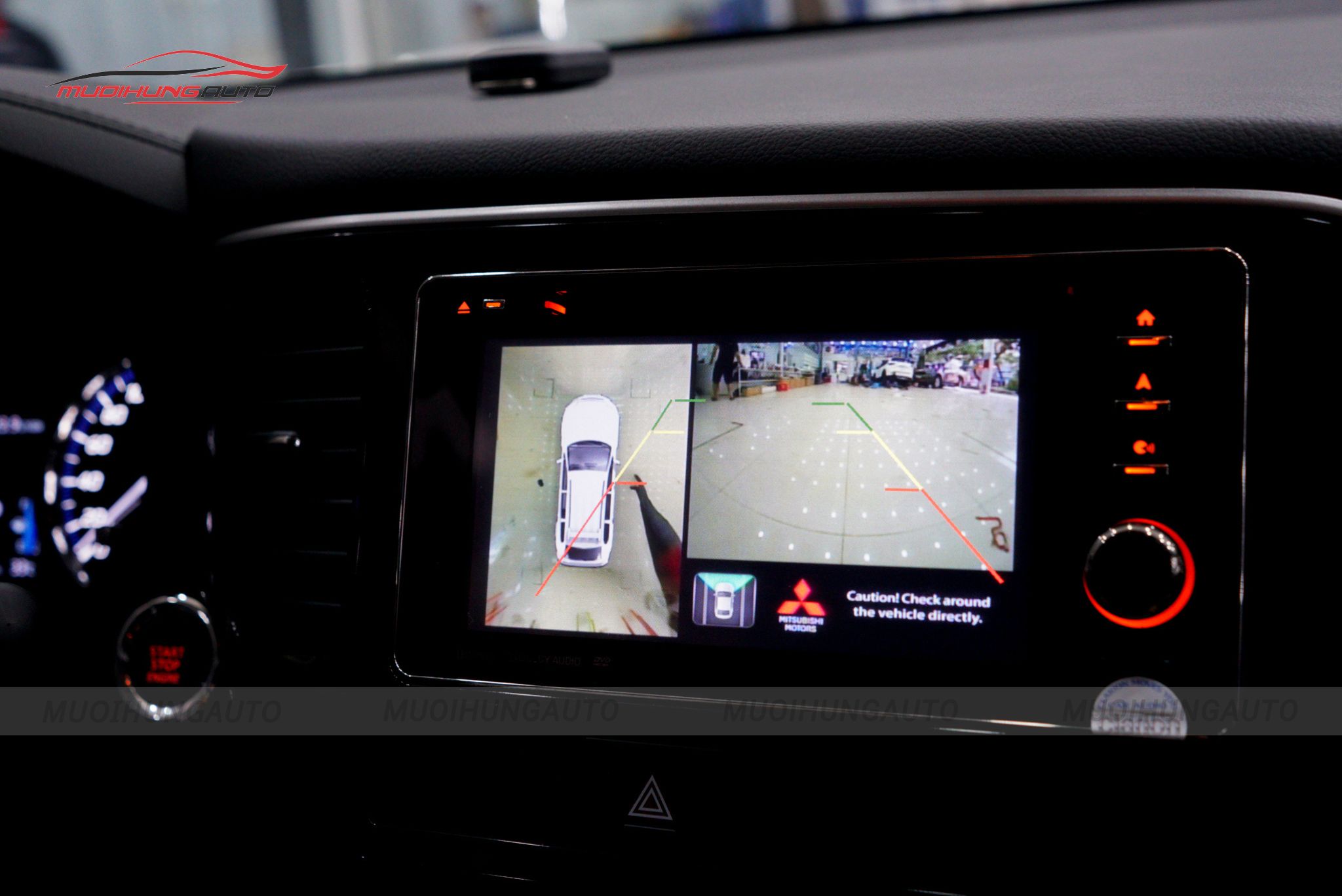 Camera 360 độ cho Mitsubishi Outllander