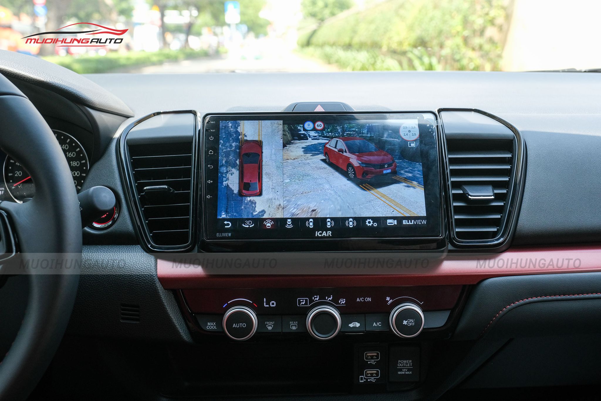 Camera 360 độ cho ô tô Honda City 2023