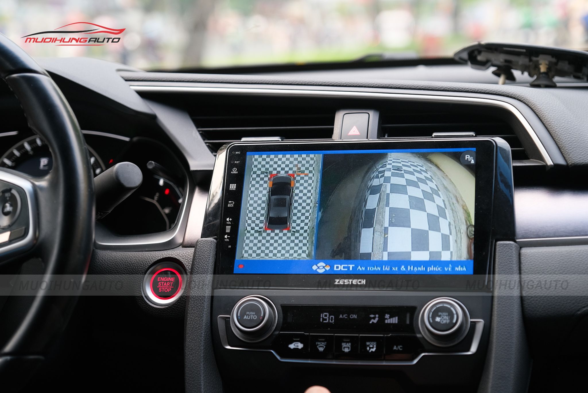 Camera 360 độ cho ô tô Honda Civic