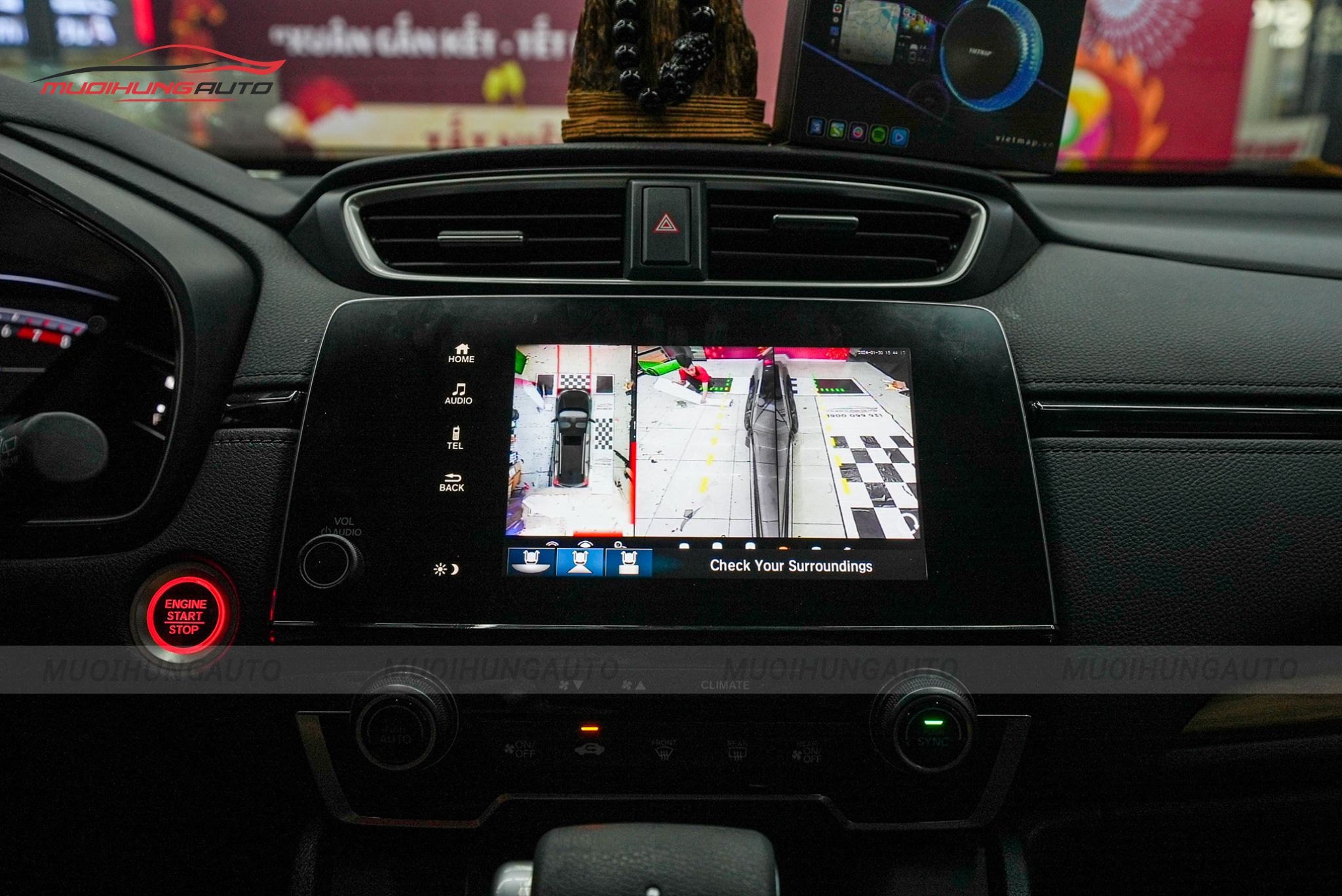 Camera 360 độ cho ô tô Honda CRV 2019