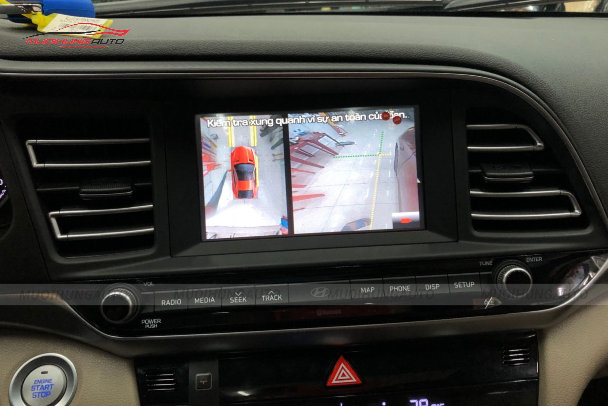 Camera 360 độ cho ô tô Hyundai Elantra 2019
